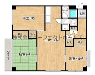 翠香マンションの物件間取画像